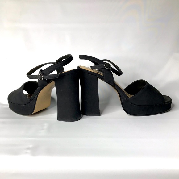 Mixed Blues Platforms SZ 8M - Picture 6 of 7